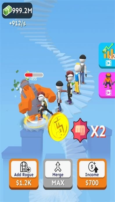 放置楼梯撞击者Idle Staircase Strikers2